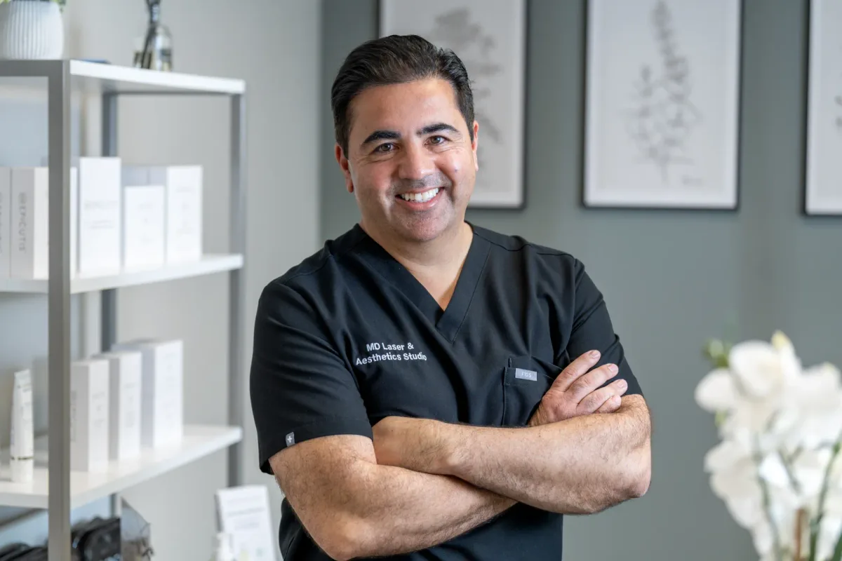 Dr. Ali Hamidi, M.D., founder of MD Laser and Aesthetics Studio