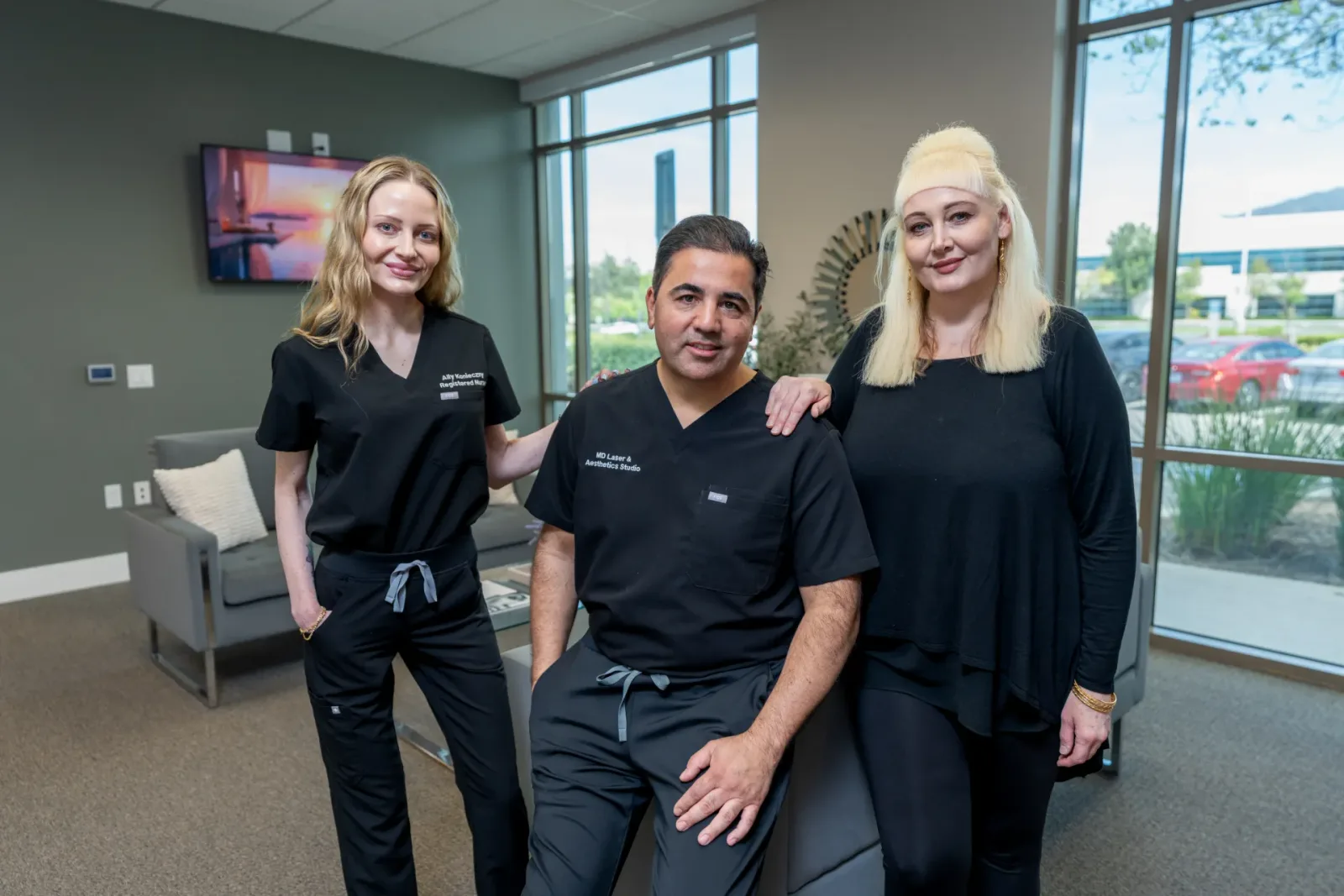 The team at MD Laser and Aesthetics Studio in Rancho Santa Margarita